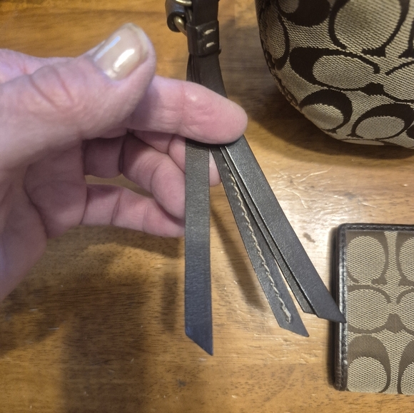 Coach Monogram Mini Crossbody Bag - Picture 6 of 10